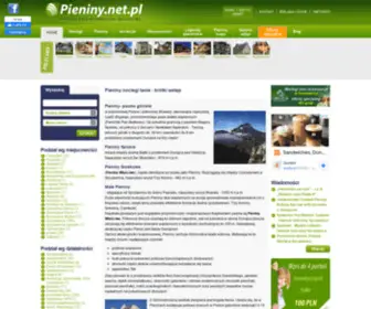 Pieniny.net.pl(Pieniny, Szczawnica, Czorsztyn, Krościenko, Niedzica) Screenshot
