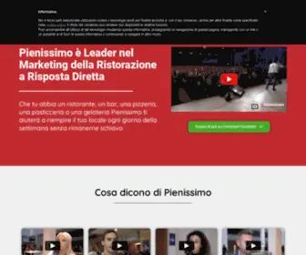 Pienissimo.com(Marketing della Ristorazione per il successo) Screenshot