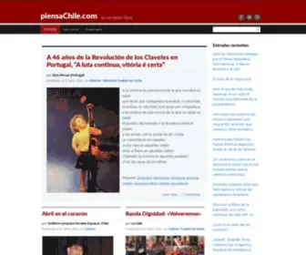 Piensachile.com(Ecología) Screenshot