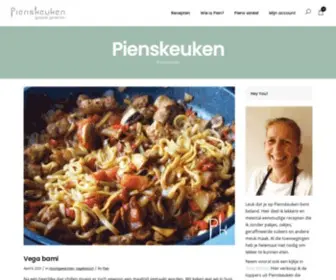 Pienskeuken.nl(Gezond genieten & eten) Screenshot