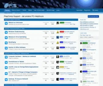 Piepcomp.nl(Computerforum PiepCompSupport) Screenshot