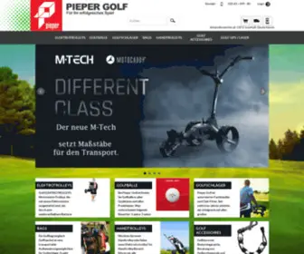 Pieper-Golf.de(PIEPER Golf) Screenshot