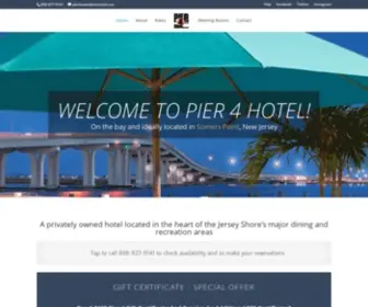 Pier4Hotel.com(Pier 4 Hotel) Screenshot