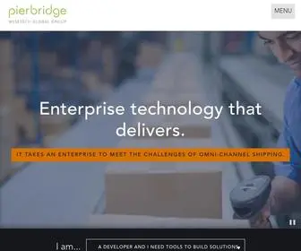 Pierbridge.com(Enterprise technology that delivers) Screenshot