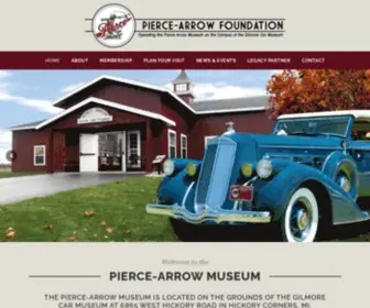 Pierce-Arrowmuseum.org(Pierce-Arrow Museum) Screenshot