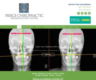 Piercechirojax.com(Pierce Chiropractic and Rehabilitation) Screenshot