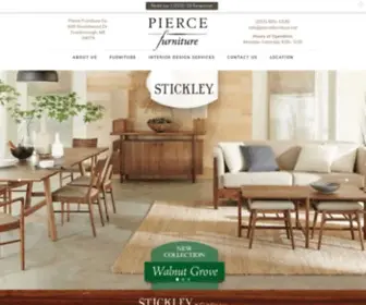 Piercefurniture.net(Furniture Maine) Screenshot