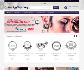 Piercingdeni.com(Tienda de piercing) Screenshot