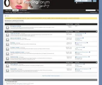 Piercingforum.nl(Piercing Forum) Screenshot