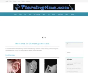 Piercingtime.com(Piercing Time) Screenshot