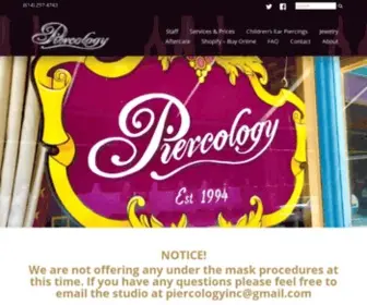 Piercology.com(Body and Ear Piercing Columbus Ohio) Screenshot