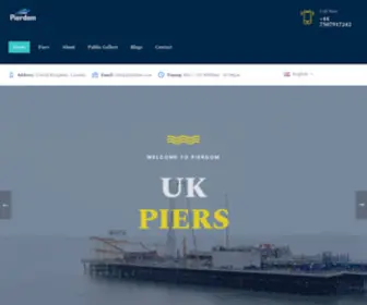 Pierdom.com(A comprehensive survey of Britain’s Pleasure Piers) Screenshot