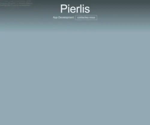 Pierlis.com(Pierlis) Screenshot