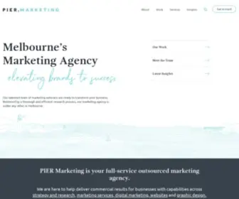 Piermarketing.com.au(Melbourne & Mornington's Premier Marketing Agency) Screenshot