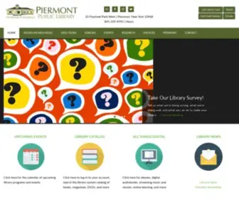 Piermontlibrary.org(25 Flywheel Park West) Screenshot