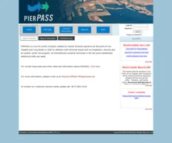 Pierpass-TMF.org(PierPASS) Screenshot