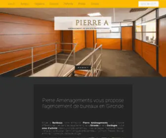 Pierre-Amenagement-Bordeaux.com(Agencement de bureau à Bordeaux en Gironde) Screenshot