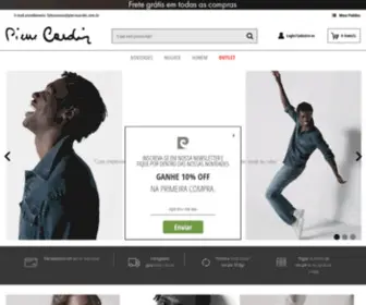 Pierrecardin.com.br(Pierrecardin) Screenshot