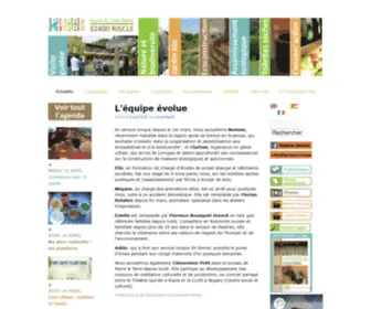 Pierreetterre.org(Pierre & Terre) Screenshot