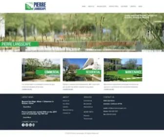 Pierrelandscape.com(Pierre Landscape) Screenshot