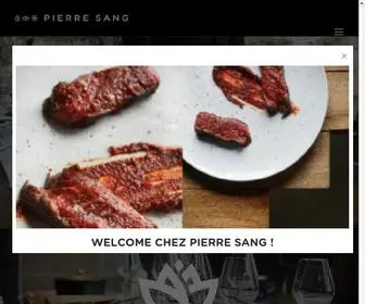 Pierresang.com(Pierre Sang) Screenshot