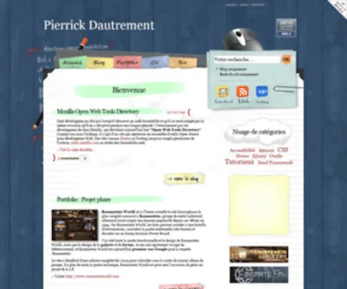 Pierrick-Dautrement.fr(Pierrick Dautrement) Screenshot