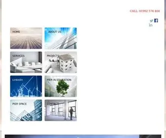 Pierservices.com(Pier Contractors Limited) Screenshot