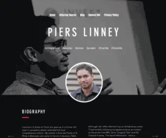 Pierslinney.com(Piers Linney I StartUp I ScaleUp) Screenshot