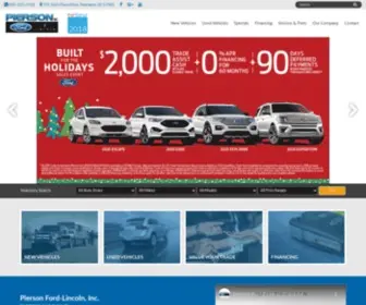 Piersonford.com(Lease) Screenshot