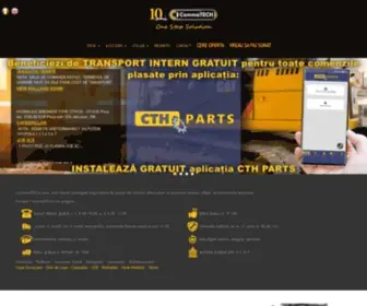 Piese-Online.ro(Piese utilaje Caterpillar Hanomag Komatsu Liebherr Volvo Fiat) Screenshot