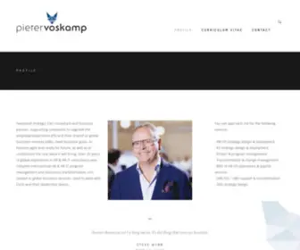 Pietervoskamp.com(Pieter Voskamp) Screenshot