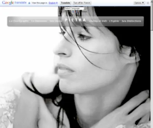 Pietragalla.com(Compagnie de danse et Centre de Formation) Screenshot