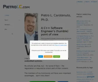 Pietrolc.com(My C) Screenshot