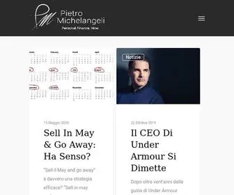 Pietromichelangeli.com(Personal Finance) Screenshot