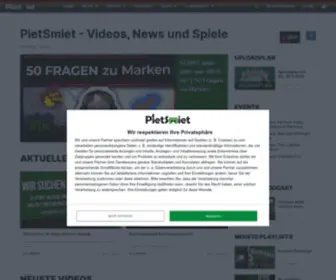 Pietsmiet.de(News, Spiele und Videos zum Thema Let's Play) Screenshot