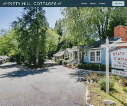 Pietyhillcottages.com(Piety Hill Cottages) Screenshot