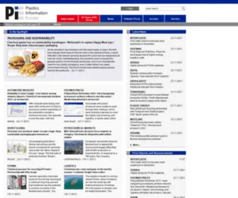 Pieweb.com(Plastics Information Europe) Screenshot