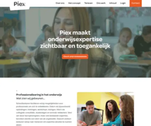 Piex.nl(Home) Screenshot