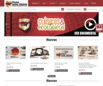 Piezasautosclasicos.com(Inicio) Screenshot