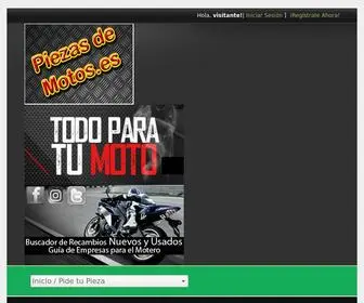 Piezasdemotos.es(Localiza el repuesto usado para tu moto sin tener que ir desguace por desguace) Screenshot