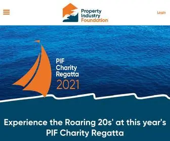 Pifcharityregatta.com.au(Property Industry Foundation) Screenshot