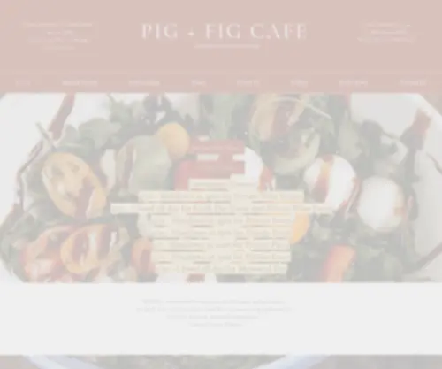 Pigandfigcafe.com(Fig Cafe) Screenshot