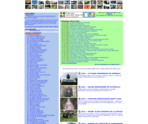 Piganl.net(Curiosit閟 naturelles et touristiques en photos) Screenshot