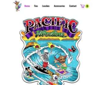 Pigdogsurfshop.com(Pacific Vibrations surfboard fins. We are a small family run business) Screenshot