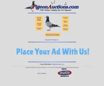 Pigeonauctions.com(Online Pigeon Auction) Screenshot