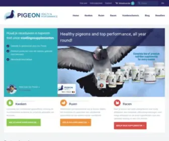 Pigeonhp.com(The Best Products for your Racing Pigeons) Screenshot