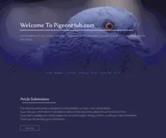 Pigeonhub.com(PigeonHub) Screenshot