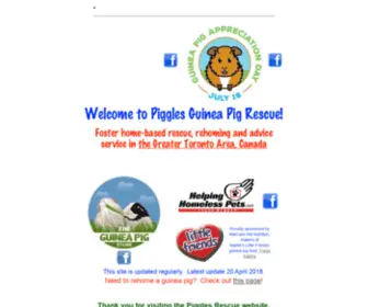 Pigglesrescue.com(Pigglesrescue) Screenshot