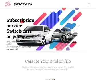 Piggycars.com(Car subscription) Screenshot