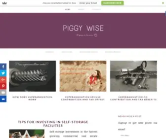 Piggywise.com(Finance Made Simple) Screenshot